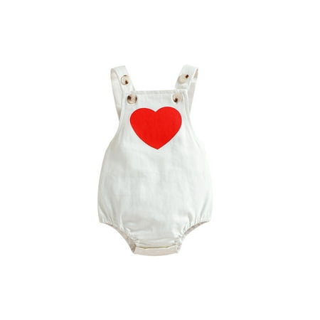 Sunisery Valentine s Day Newborn Infant Baby Girls Boys Romper Heart Print Jumpsuit Overalls Outfits Summer Bodysuit White 9-12 Months
Sunisery Valentine s Day Newborn Infant Baby Girls Boys Romper Heart Print Jumpsuit Overalls Outfits Summer Bodysuit White 9-12 Months
