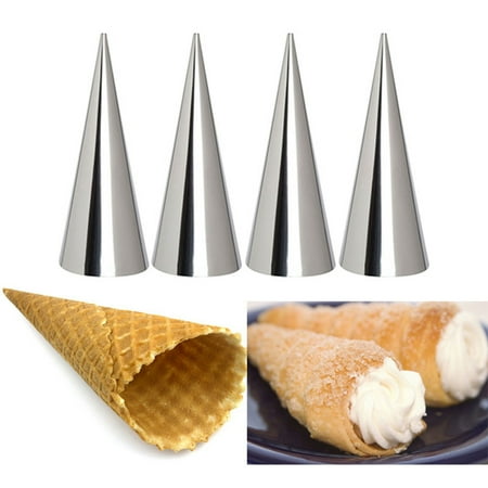 Hi FANCY 5/12PCS Conical Tube Cone Roll Moulds Stainless Steel Spiral Croissants Molds Pastry Cream Horn Cake Bread Mold
Hi FANCY 5/12PCS Conical Tube Cone Roll Moulds Stainless Steel Spiral Croissants Molds Pastry Cream Horn Cake Bread Mold