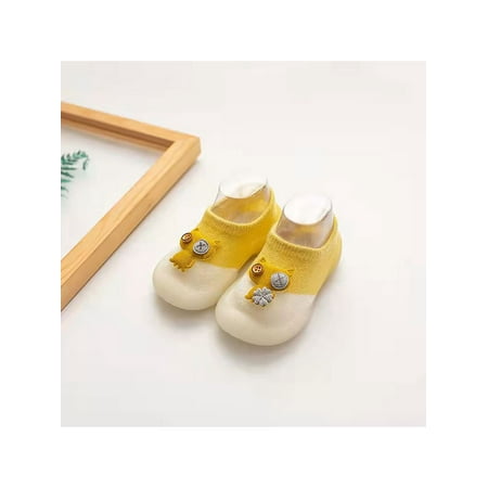 Bellella Toddler Crib Shoe Rubber Soft Sole Sock Slipper Slip On Floor Slippers Breathable Walking Shoes House School Yellow Cat 10C-11C
Bellella Toddler Crib Shoe Rubber Soft Sole Sock Slipper Slip On Floor Slippers Breathable Walking Shoes House School Yellow Cat 10C-11C