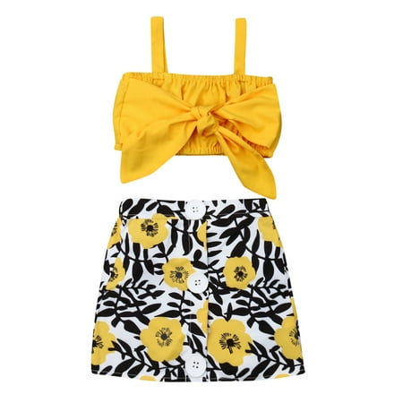 Fullvigor Baby Girl Two-Piece Outfit Backless Crop Top Flral Print Short Mini Skirt Dress
Fullvigor Baby Girl Two-Piece Outfit Backless Crop Top Flral Print Short Mini Skirt Dress