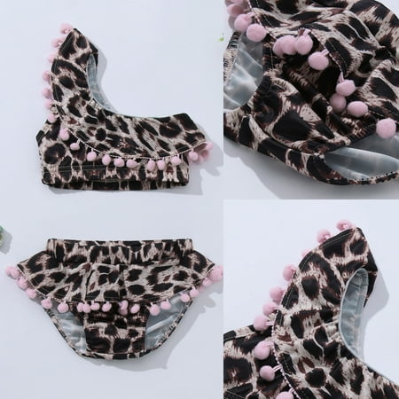 CHGBMOK Clearance Toddler Kids Baby Girl Leopard Bikini Swimwear Ruffle Bandage Swimsuit Beachwear
CHGBMOK Clearance Toddler Kids Baby Girl Leopard Bikini Swimwear Ruffle Bandage Swimsuit Beachwear