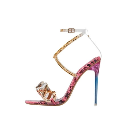 Rdeuod Sandals Women S Sexy Snake Print Open Toe Rhinestone Metal Chain Buckle Square Flats Shoes Women
Rdeuod Sandals Women S Sexy Snake Print Open Toe Rhinestone Metal Chain Buckle Square Flats Shoes Women