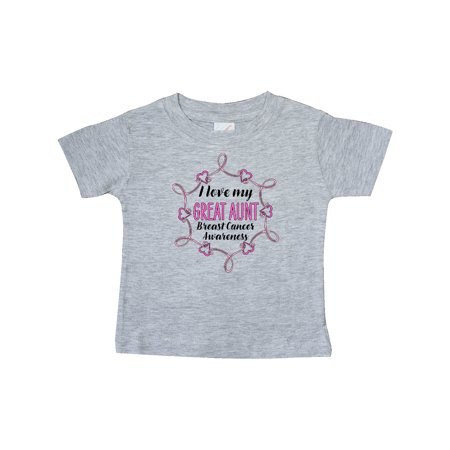 Inktastic I Love My Great Aunt- Breast Cancer Awareness Gift Baby Boy or Baby Girl T-Shirt
Inktastic I Love My Great Aunt- Breast Cancer Awareness Gift Baby Boy or Baby Girl T-Shirt