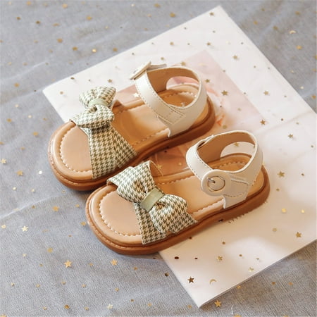 Gubotare Summer Sandals for Girl Comfortable Baby Girl Sandals Comfort Summer Outdoor Casual Beach Shoes First Walking Shoes (Green 7)
Gubotare Summer Sandals for Girl Comfortable Baby Girl Sandals Comfort Summer Outdoor Casual Beach Shoes First Walking Shoes (Green 7)