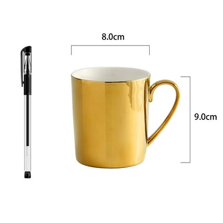 Hot Sale European Coffee Cup Set Gold/Silver New Bone China Tea Cup Set Electroplated Cups and Saucers Home Party Drinkware
Hot Sale European Coffee Cup Set Gold/Silver New Bone China Tea Cup Set Electroplated Cups and Saucers Home Party Drinkware