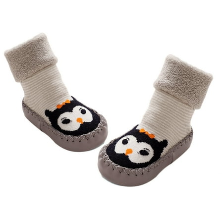 Baby Floor Socks Autumn And Winter Terry Thickened for Doll Cartoon Dispensing