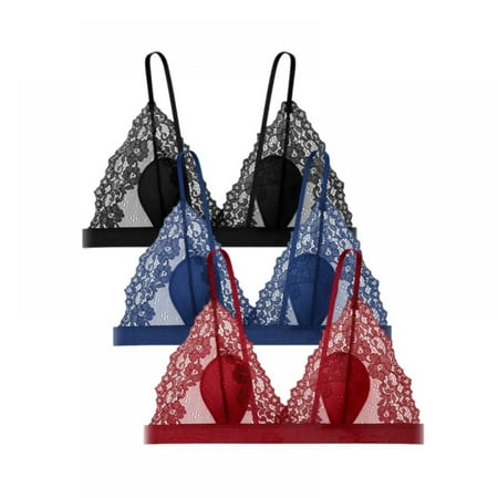 Women s Sexy Lace Minimizer Bra Sheer Mesh Unlined Underwire Ultra-thin Non Padded Full Coverage Plus Size Bras(3-Packs)
Women s Sexy Lace Minimizer Bra Sheer Mesh Unlined Underwire Ultra-thin Non Padded Full Coverage Plus Size Bras(3-Packs)