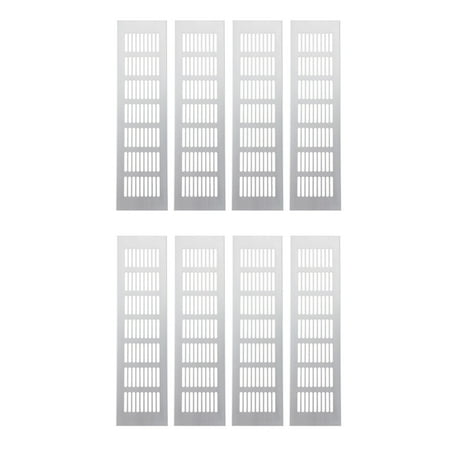 8Pcs Wide Aluminum Vent Ventilation Grille for Closet Shoe Cabinet Conditioner 300mm
8Pcs Wide Aluminum Vent Ventilation Grille for Closet Shoe Cabinet Conditioner 300mm