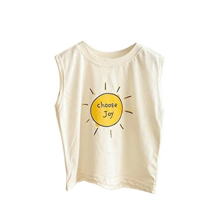 Toddler Boy Tops Baby Girls Summer Print Cotton Sleeveless Vest Clothes For 12-18 Months
Toddler Boy Tops Baby Girls Summer Print Cotton Sleeveless Vest Clothes For 12-18 Months