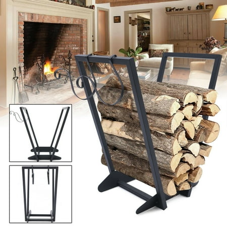 Colorfullrain 22In Firewood Rack w/ Hooks Storage V-type Iron Rack Waterproof Fireplace Grate
Colorfullrain 22In Firewood Rack w/ Hooks Storage V-type Iron Rack Waterproof Fireplace Grate
