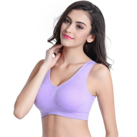 Simple Sports Bra Without Underwire Elastic Skin-Friendly Soft Touch Sports Bra for Women Yoga Running Fitness
Simple Sports Bra Without Underwire Elastic Skin-Friendly Soft Touch Sports Bra for Women Yoga Running Fitness
