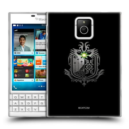 OFFICIAL MONSTER HUNTER WORLD LOGOS SOFT GEL CASE FOR BLACKBERRY PHONES