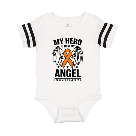 Inktastic My Hero is Now My Angel Leukemia Awareness Gift Baby Boy or Baby Girl Bodysuit
Inktastic My Hero is Now My Angel Leukemia Awareness Gift Baby Boy or Baby Girl Bodysuit