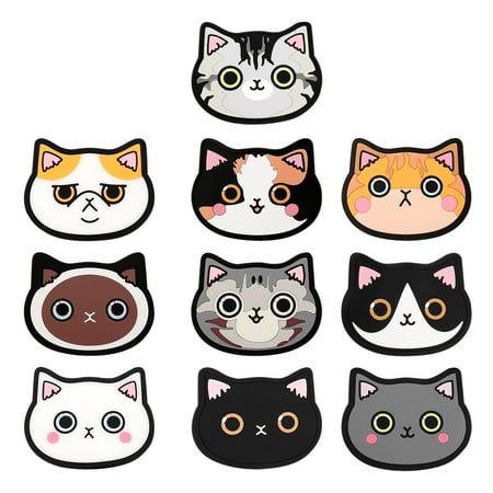 10 Pcs/Set Silicone Mat Cup Bar Home Animal Coaster for Hot Drink Coffee Milk Tea Mug Cup Accessories
10 Pcs/Set Silicone Mat Cup Bar Home Animal Coaster for Hot Drink Coffee Milk Tea Mug Cup Accessories