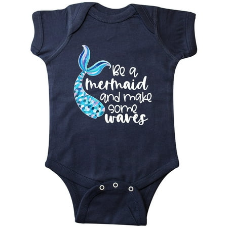Inktastic Be a Mermaid and Make Some Waves with Blue Mermaid Tale Gift Baby Boy or Baby Girl Bodysuit
Inktastic Be a Mermaid and Make Some Waves with Blue Mermaid Tale Gift Baby Boy or Baby Girl Bodysuit