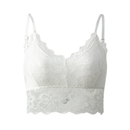 Pxiakgy bras for women Women Bra Bra Top Solid Vest Lace Seamless Breathable Push Up Top Underwe White + One size
Pxiakgy bras for women Women Bra Bra Top Solid Vest Lace Seamless Breathable Push Up Top Underwe White + One size