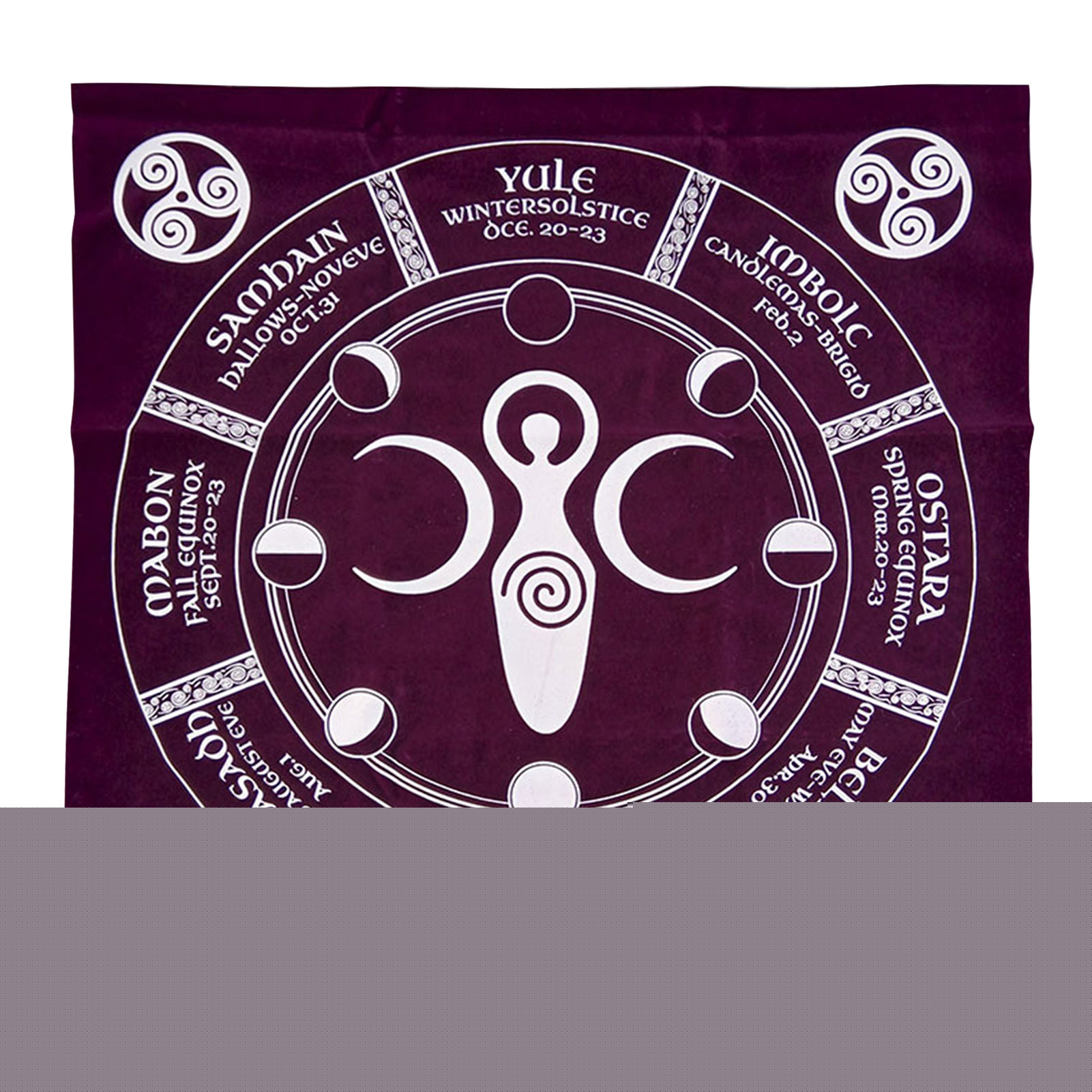 19.68*19.68In Altar Tarot Card Cloth Soft Astrology Tablecloth