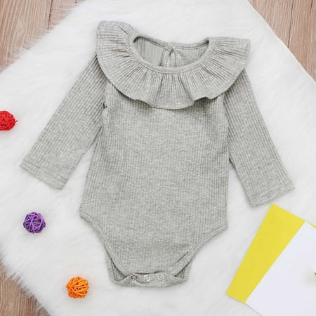 QISIWOLE Newborn Baby Sweet Girl Ruffled Solid Color Long Sleeves Romper Jumpsuit Outfit clearance under 10 !
QISIWOLE Newborn Baby Sweet Girl Ruffled Solid Color Long Sleeves Romper Jumpsuit Outfit clearance under 10 !