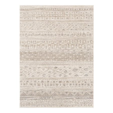8' x 10' Classic Tranquil Native Warm, Slate and Silver Gray Area Throw Rug