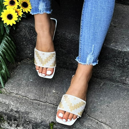 Women Shoes Fashion Sandal Flat Pearl Strap Flip-Flop Sandals Summer Casual Fashion Sandals Note Please Buy One Or Two Sizes Larger
Women Shoes Fashion Sandal Flat Pearl Strap Flip-Flop Sandals Summer Casual Fashion Sandals Note Please Buy One Or Two Sizes Larger
