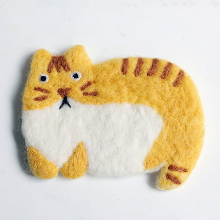 TKing Fashion Wool Coasters- Set Of 4 Wool-Felt Cat Shape-Coasters -Gifts For Cat Lovers-Coaster Set-Funny Drink-Coasters - Multi-color
TKing Fashion Wool Coasters- Set Of 4 Wool-Felt Cat Shape-Coasters -Gifts For Cat Lovers-Coaster Set-Funny Drink-Coasters - Multi-color