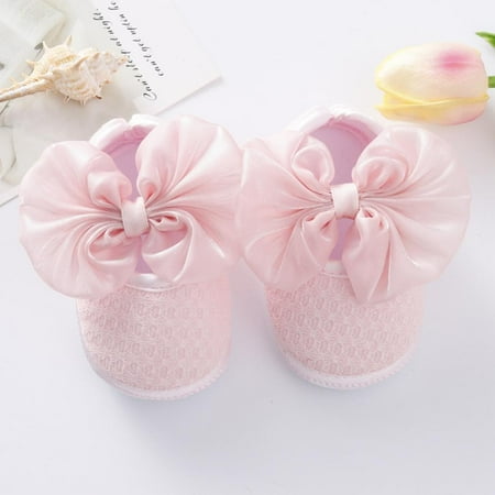Buckle Design Bow Design Princess Shoes Fashion Design 0-12M Lovely