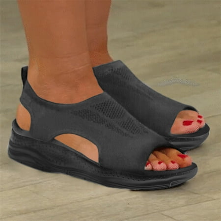 Feiboyy Women s Fashion Summer Mesh Platform Casual Women s Shoes Fish Mouth Sandals
Feiboyy Women s Fashion Summer Mesh Platform Casual Women s Shoes Fish Mouth Sandals