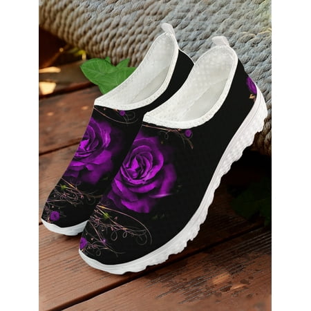 Luxury Brand Art Rose Flower Printed Mesh Sneakers Summer Soft Slip-on Flat Shoes Breathable Beach Loafers Hot
Luxury Brand Art Rose Flower Printed Mesh Sneakers Summer Soft Slip-on Flat Shoes Breathable Beach Loafers Hot