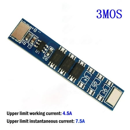 1S 3.7V 3MOS 4MOS 6MOS BMS PCM Battery Protection Board for Lithium Lion Battery