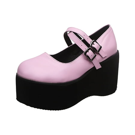 Rdeuod Sandals Women Fashion High Heels Platform Wedge Solid Color Leather Shoes Belt Women S
Rdeuod Sandals Women Fashion High Heels Platform Wedge Solid Color Leather Shoes Belt Women S