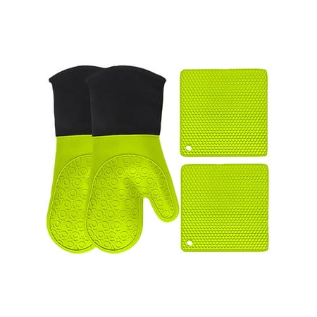 LASHALL DECOR Silicone Gloves High Temperature Resistant Microwave Oven Insulated Gloves
LASHALL DECOR Silicone Gloves High Temperature Resistant Microwave Oven Insulated Gloves