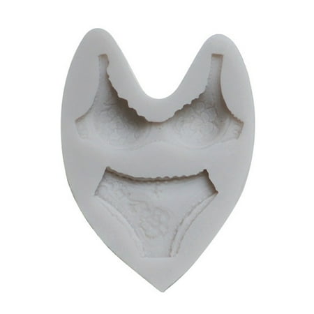 3D Women Underwear Shaped Craft Art Silica Mould Craft DIY Handmade Baking Mold