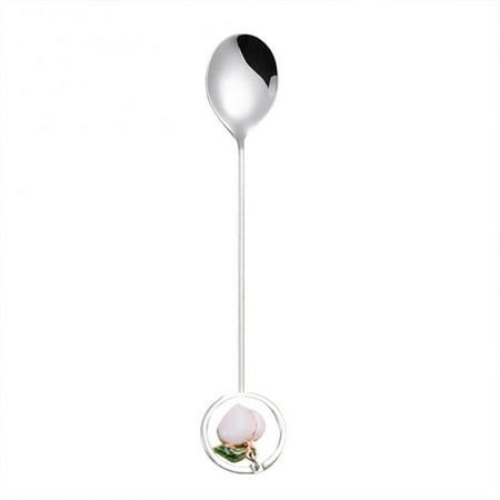 Stainless Steel Spoon Fruit Spoon With Pendant Coffee Mixing Spoon Dessert Spoon Table Decoration Party Gift Kitchen Tool
Stainless Steel Spoon Fruit Spoon With Pendant Coffee Mixing Spoon Dessert Spoon Table Decoration Party Gift Kitchen Tool
