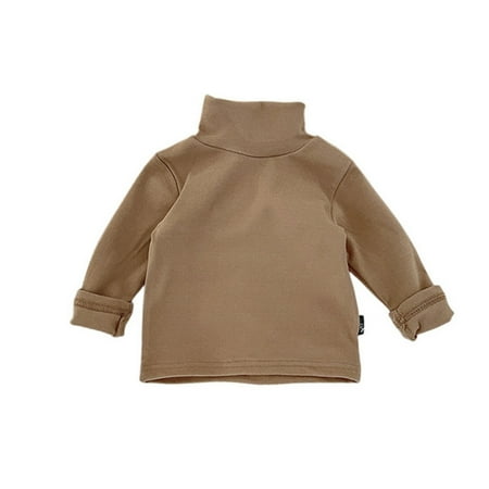 Casual Kids Solid Tops Clothes Baby Girls Boys Solid High Collar Spring Autumn Print Long Sleeve Tops Sleepwear Clothes
Casual Kids Solid Tops Clothes Baby Girls Boys Solid High Collar Spring Autumn Print Long Sleeve Tops Sleepwear Clothes