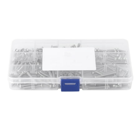 210pcs M4 Stainless Steel SS304 Hex Socket Button Head Screws and Nuts Assrotment Set
210pcs M4 Stainless Steel SS304 Hex Socket Button Head Screws and Nuts Assrotment Set