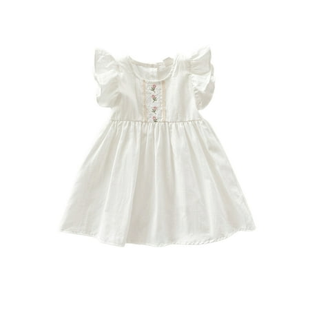 Kids Toddler Baby Girls Dress Spring Summer Print Cotton Sleeveless Ruffle Princess Dress Clothes
Kids Toddler Baby Girls Dress Spring Summer Print Cotton Sleeveless Ruffle Princess Dress Clothes