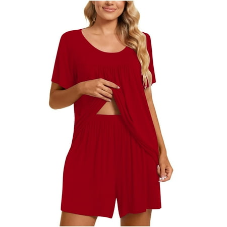 Black and Friday Deals 2023 Lindreshi Womens Pajama Sets Shorts Clearance 2PC Women s Round Neck Shorts Sleeve Two-Piece Comfortable Home Pajamas Set Sports Set
Black and Friday Deals 2023 Lindreshi Womens Pajama Sets Shorts Clearance 2PC Women s Round Neck Shorts Sleeve Two-Piece Comfortable Home Pajamas Set Sports Set