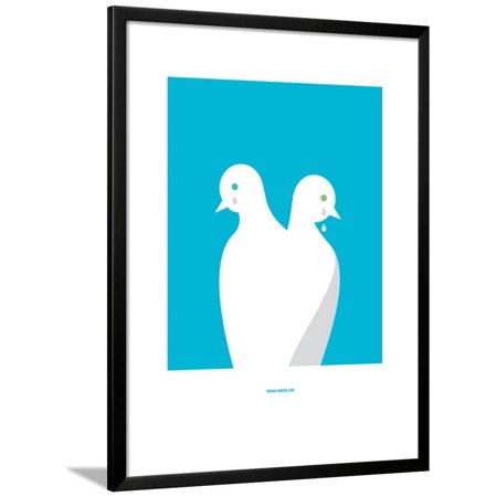 When Doves Cry: Prince Framed Print Wall Art By Christophe Gowans