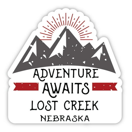 Lost Creek Nebraska Souvenir 4-Inch Magnet Adventure Awaits Design