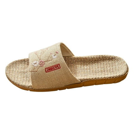 Women House Slippers Open Toe Female Household Indoor Couple Household Chinese Floral Printing Sandals
Women House Slippers Open Toe Female Household Indoor Couple Household Chinese Floral Printing Sandals