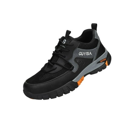 Wazshop Men Sneakers Steel Toe Work Shoes Lace Up Safety Shoe Anti-collision Indestructible Protection Boot Women Lightweight Slip Resistant Gray Black 5
Wazshop Men Sneakers Steel Toe Work Shoes Lace Up Safety Shoe Anti-collision Indestructible Protection Boot Women Lightweight Slip Resistant Gray Black 5