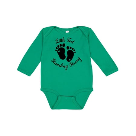 Inktastic Little Feet Standing Strong with Baby Footprints Gift Baby Boy or Baby Girl Long Sleeve Bodysuit
Inktastic Little Feet Standing Strong with Baby Footprints Gift Baby Boy or Baby Girl Long Sleeve Bodysuit