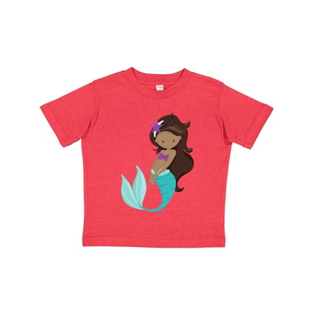 Inktastic African American Mermaid Brown Hair Starfish Gift Toddler Toddler Girl T-Shirt
Inktastic African American Mermaid Brown Hair Starfish Gift Toddler Toddler Girl T-Shirt