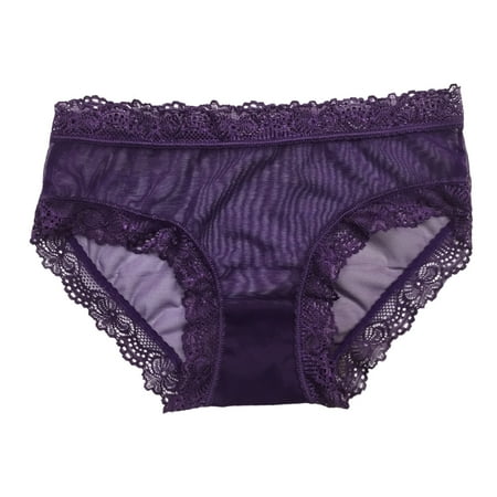 Efsteb 5 Pack Underwear for Women Sexy Comfy Panties Lingerie Breathable Underwear Ropa Interior Mujer Transparent Lace Mesh G Thong Low Waist Briefs Purple
Efsteb 5 Pack Underwear for Women Sexy Comfy Panties Lingerie Breathable Underwear Ropa Interior Mujer Transparent Lace Mesh G Thong Low Waist Briefs Purple