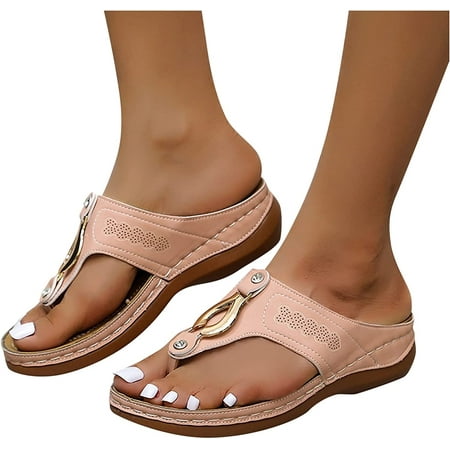 Sandals for Women Dressy Summer Women s Slip On Clip Toe Thong Sandals Flat Platform Casual Outdoor Sandals Slippers
Sandals for Women Dressy Summer Women s Slip On Clip Toe Thong Sandals Flat Platform Casual Outdoor Sandals Slippers
