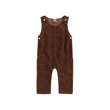 MissiMae Kid Baby Sleeveless Romper Solid Color Button Round Neck Stripe Pattern Overalls Casual Simple Style Jumpsuit 1-6Y
MissiMae Kid Baby Sleeveless Romper Solid Color Button Round Neck Stripe Pattern Overalls Casual Simple Style Jumpsuit 1-6Y