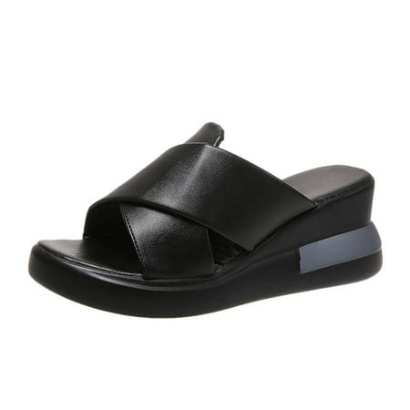 Womens One-line Sandals Platform Slippers Platform Wedge Beach High Heel Sandals Open Toe Slide Sandals Comfortable Flats Flip-Flops Sandal Casual Platforms Wedge Sandals Heeled Sandals A17757
Womens One-line Sandals Platform Slippers Platform Wedge Beach High Heel Sandals Open Toe Slide Sandals Comfortable Flats Flip-Flops Sandal Casual Platforms Wedge Sandals Heeled Sandals A17757