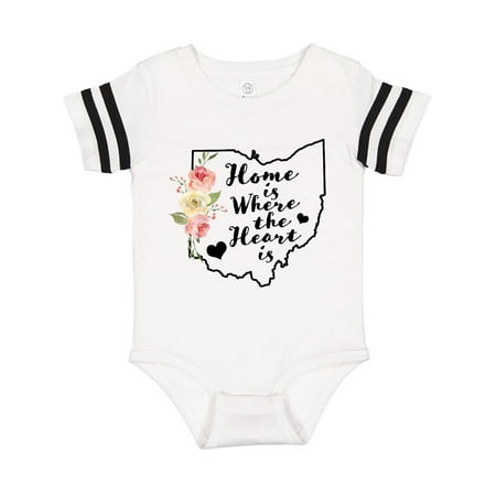 Inktastic Ohio Home is Where the Heart is with Watercolor Floral Gift Baby Boy or Baby Girl Bodysuit
Inktastic Ohio Home is Where the Heart is with Watercolor Floral Gift Baby Boy or Baby Girl Bodysuit