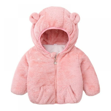 Toddler Boys Girls Hooded Jacket Fleece Hoodie Winter Warm Solid Color Coat Cute Bear Ear Sweater Thick Clothes 2-3 Years
Toddler Boys Girls Hooded Jacket Fleece Hoodie Winter Warm Solid Color Coat Cute Bear Ear Sweater Thick Clothes 2-3 Years