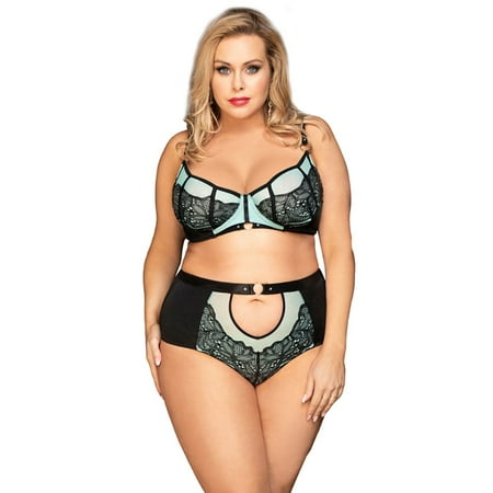 Women s plus size three-point underwear set with steel ring bra high waist see-through underwear two-piece set
Women s plus size three-point underwear set with steel ring bra high waist see-through underwear two-piece set